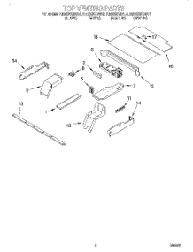 05 - Top Venting, Optional parts for Kitchenaid Oven KEBS207DWH6 from AppliancePartsPros.com
