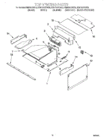 08 - Top Venting parts for Kitchenaid Oven KEMS307DAL6 from AppliancePartsPros.com