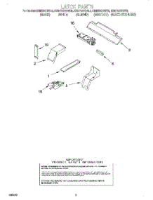 04 - Latch parts for Kitchenaid Oven KEMS307DBL6 from AppliancePartsPros.com