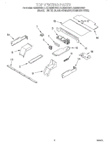 05 - Top Venting, Optional parts for Kitchenaid Oven KEBS208DBL7 from AppliancePartsPros.com