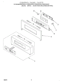 02 - Control Panel parts for Kitchenaid Oven KEBS278DBL7 from AppliancePartsPros.com