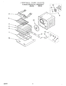 04 - Internal Oven parts for Kitchenaid Oven KEBS247DWH7 from AppliancePartsPros.com