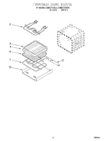 05 - Internal Oven parts for Kitchenaid Oven KEMI371GWH0 from AppliancePartsPros.com