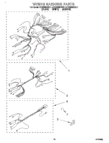 08 - Wiring Harness parts for Kitchenaid Oven KEBS208BAL1 from AppliancePartsPros.com