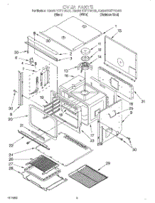 03 - Oven parts for Kitchenaid Oven KEBN107YSB0 from AppliancePartsPros.com