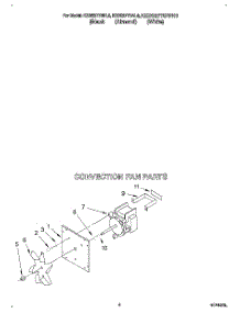 03 - Convection Fan parts for Kitchenaid Oven KEBS277BBL0 from AppliancePartsPros.com