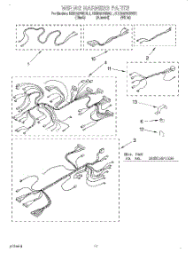 07 - Wiring Harness parts for Kitchenaid Oven KEBS278BWH1 from AppliancePartsPros.com
