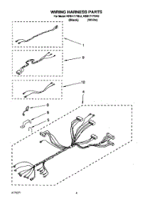 06 - Wiring Harness parts for Kitchenaid Oven KEBI171YBL2 from AppliancePartsPros.com