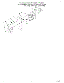 05 - Convection Fan, Optional parts for Kitchenaid Oven KEBS107YBL0 from AppliancePartsPros.com