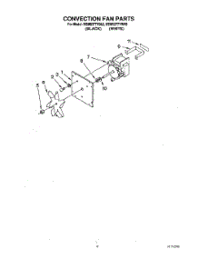 06 - Convection Fan parts for Kitchenaid Oven KEMS377YWH0 from AppliancePartsPros.com