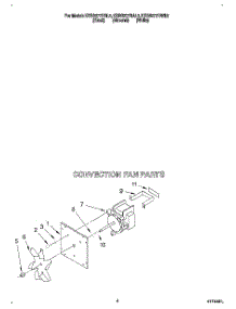 03 - Convection Fan parts for Kitchenaid Oven KEBS277BAL2 from AppliancePartsPros.com
