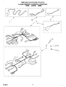 08 - Wiring Harness parts for Kitchenaid Oven KEBS277BWH1 from AppliancePartsPros.com