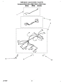 07 - Wiring Harness parts for Kitchenaid Oven KEBS177BAL1 from AppliancePartsPros.com