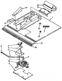 Latch And Vent parts for Kitchenaid Wall Oven KEDI141YWH0 from AppliancePartsPros.com