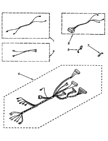 Wiring Harness parts for Kitchenaid Wall Oven KEDI141YWH0 from AppliancePartsPros.com