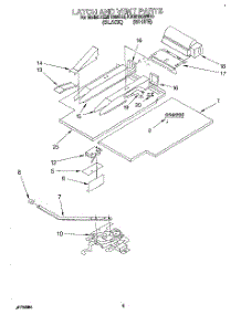 04 - Latch And Vent, Optional parts for Kitchenaid Oven KEBI100BBL0 from AppliancePartsPros.com
