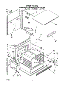 04 - Oven, Literature parts for Kitchenaid Oven KEBS107YAL2 from AppliancePartsPros.com