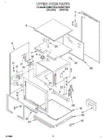 03 - Upper Oven, Optional parts for Kitchenaid Oven KEBI241YBL3 from AppliancePartsPros.com