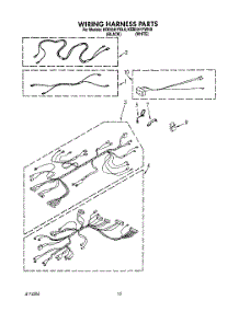 08 - Wiring Harness parts for Kitchenaid Oven KEBI241YBL0 from AppliancePartsPros.com