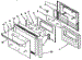Upper And Lower Oven Door