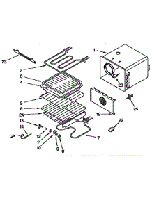 Internal Oven parts for Kitchenaid Wall Oven KEBS227BAL0 from AppliancePartsPros.com