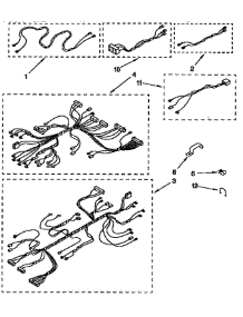Wiring Harness parts for Kitchenaid Wall Oven KEBS227BAL0 from AppliancePartsPros.com