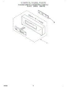 02 - Control Panel, Literature parts for Kitchenaid Oven KEBS207DWH2 from AppliancePartsPros.com
