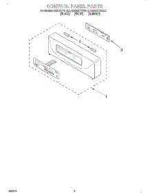 02 - Control Panel, Literature parts for Kitchenaid Oven KEBS277DBL2 from AppliancePartsPros.com