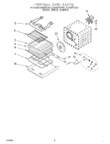 04 - Internal Oven parts for Kitchenaid Oven KEBS277DWH1 from AppliancePartsPros.com