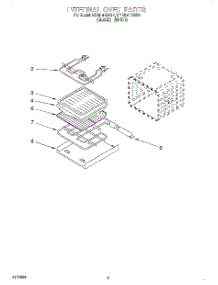 04 - Internal Oven parts for Kitchenaid Oven KEBI141DWH1 from AppliancePartsPros.com
