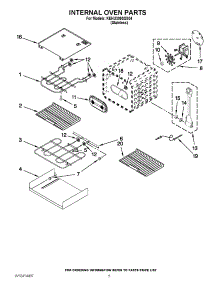 04 - Internal Oven Parts parts for Kitchenaid Wall Oven KEHU309SSS04 from AppliancePartsPros.com