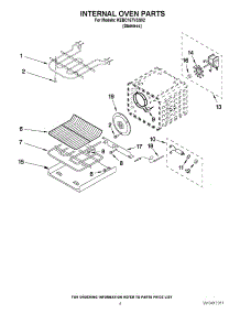 03 - Internal Oven Parts parts for Kitchenaid Wall Oven KEBC167VSS02 from AppliancePartsPros.com