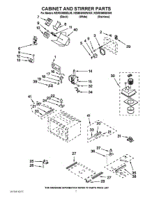 06 - Cabinet And Stirrer Parts parts for Kitchenaid Wall Oven KEMS308SSS05 from AppliancePartsPros.com