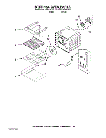 04 - Internal Oven Parts parts for Kitchenaid Wall Oven KEBC247VBL03 from AppliancePartsPros.com