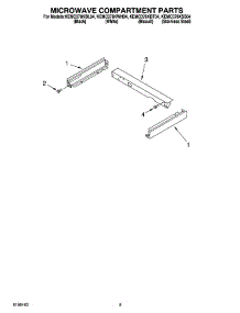 07 - Microwave Compartment Parts parts for Kitchenaid Oven KEMC378KSS04 from AppliancePartsPros.com