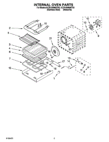 04 - Internal Oven Parts parts for Kitchenaid Oven KEBV208MMT03 from AppliancePartsPros.com
