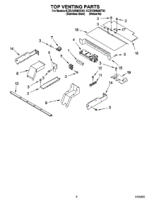 05 - Top Venting Parts, Optional Parts parts for Kitchenaid Oven KEBV208MMT03 from AppliancePartsPros.com