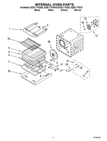 03 - Internal Oven Parts parts for Kitchenaid Oven KEBC177SS05 from AppliancePartsPros.com