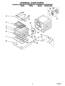 05 - Internal Oven Parts parts for Kitchenaid Oven KEMC308KWH04 from AppliancePartsPros.com