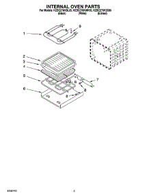 04 - Internal Oven Parts parts for Kitchenaid Oven KEBC276KSS05 from AppliancePartsPros.com