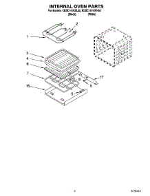 03 - Internal Oven Parts parts for Kitchenaid Oven KEBC141KBL05 from AppliancePartsPros.com