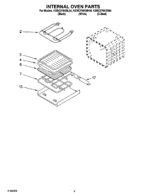 04 - Internal Oven Parts parts for Kitchenaid Oven KEBC276KWH04 from AppliancePartsPros.com