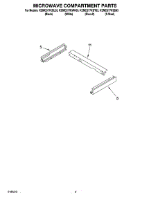07 - Microwave Compartment Parts parts for Kitchenaid Oven KEMC377KSS03 from AppliancePartsPros.com