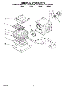 04 - Internal Oven Parts parts for Kitchenaid Oven KEBC207KSS04 from AppliancePartsPros.com