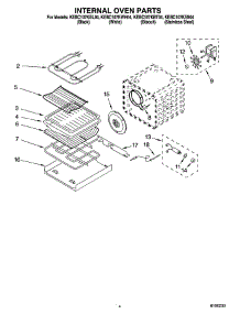 03 - Internal Oven Parts parts for Kitchenaid Oven KEBC107KSS04 from AppliancePartsPros.com