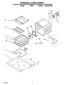 04 - Internal Oven Parts parts for Kitchenaid Oven KEBC278KWH03 from AppliancePartsPros.com
