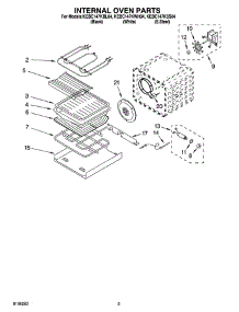 04 - Internal Oven Parts parts for Kitchenaid Oven KEBC147KSS04 from AppliancePartsPros.com