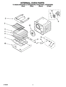 04 - Internal Oven Parts parts for Kitchenaid Oven KEBC207KBL03 from AppliancePartsPros.com
