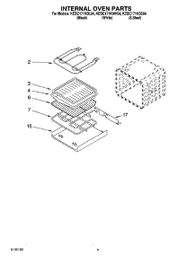 04 - Internal Oven Parts parts for Kitchenaid Oven KEBC171KWH04 from AppliancePartsPros.com