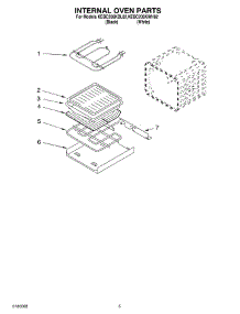 04 - Internal Oven Parts parts for Kitchenaid Oven KEBC206KBL02 from AppliancePartsPros.com